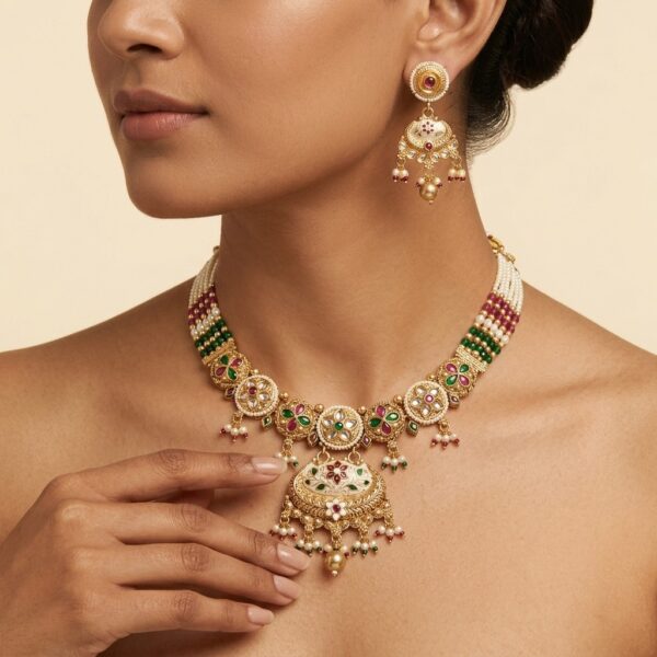 bridal jewellery set for wedding