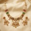 pearl kundan necklace set