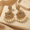 Diva delight Drop Chandbali Earrings