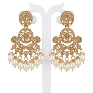 Drop Chandbali Earrings