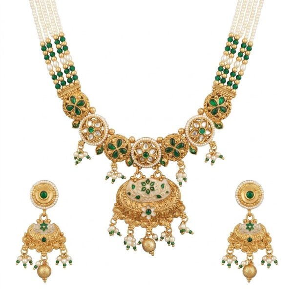 diva delight Wedding Necklace Set